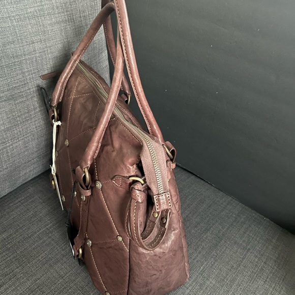 NWT CAVALCANTI COLLECTION TOTE HANDBAG ITALIAN LEATHER - Picture 2 of 9